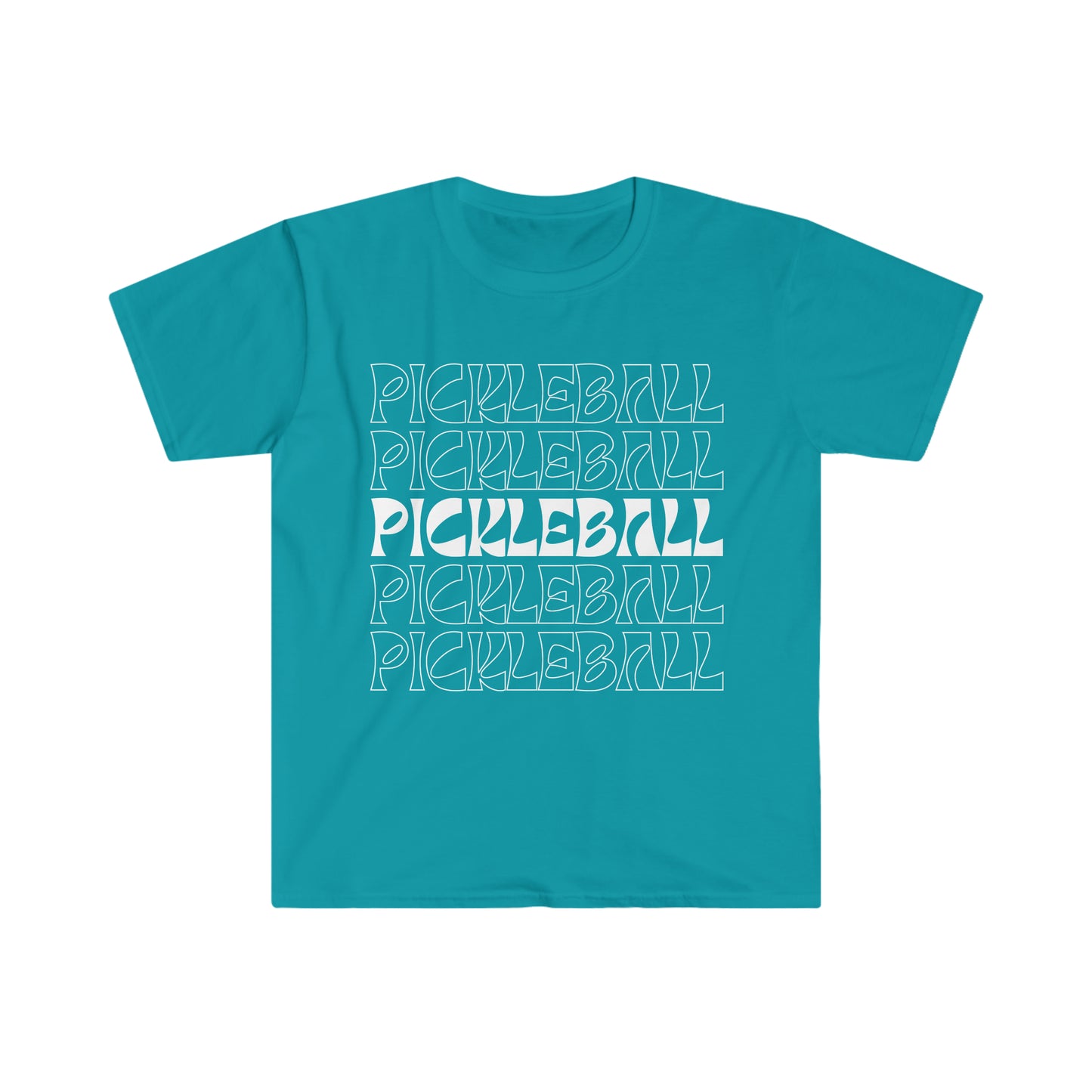 Pickleball Can Not Be Said Enough!  Pickleball Unisex Softstyle T-Shirt for the Pickleball player that loves Pickleball!