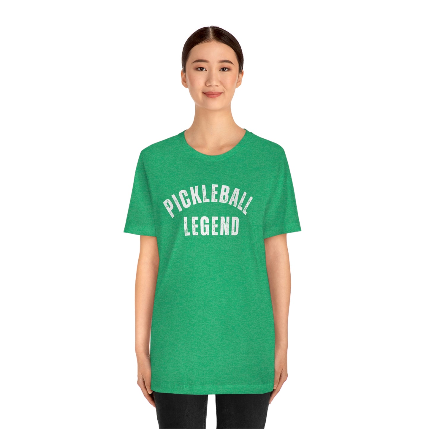 Pickleball Legend.  Unisex Jersey Short Sleeve Tee