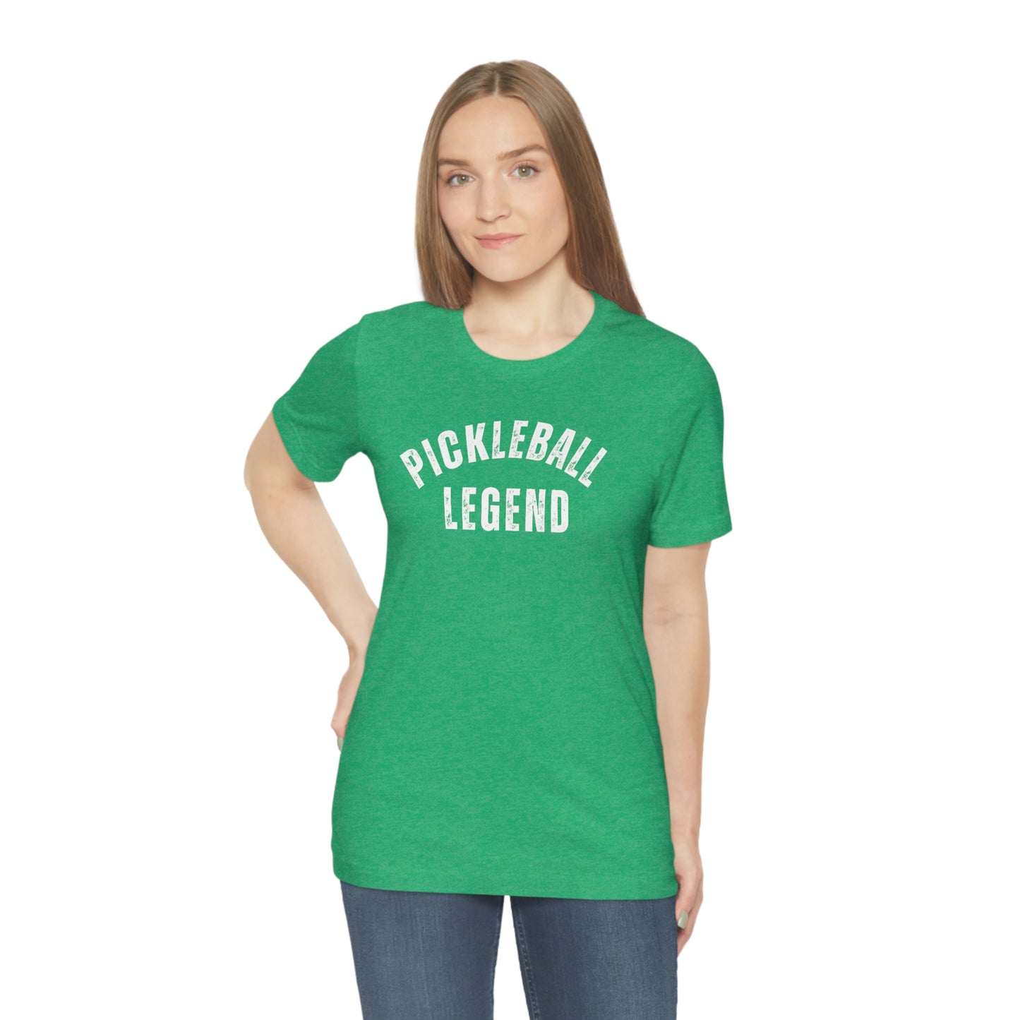 Pickleball Legend.  Unisex Jersey Short Sleeve Tee