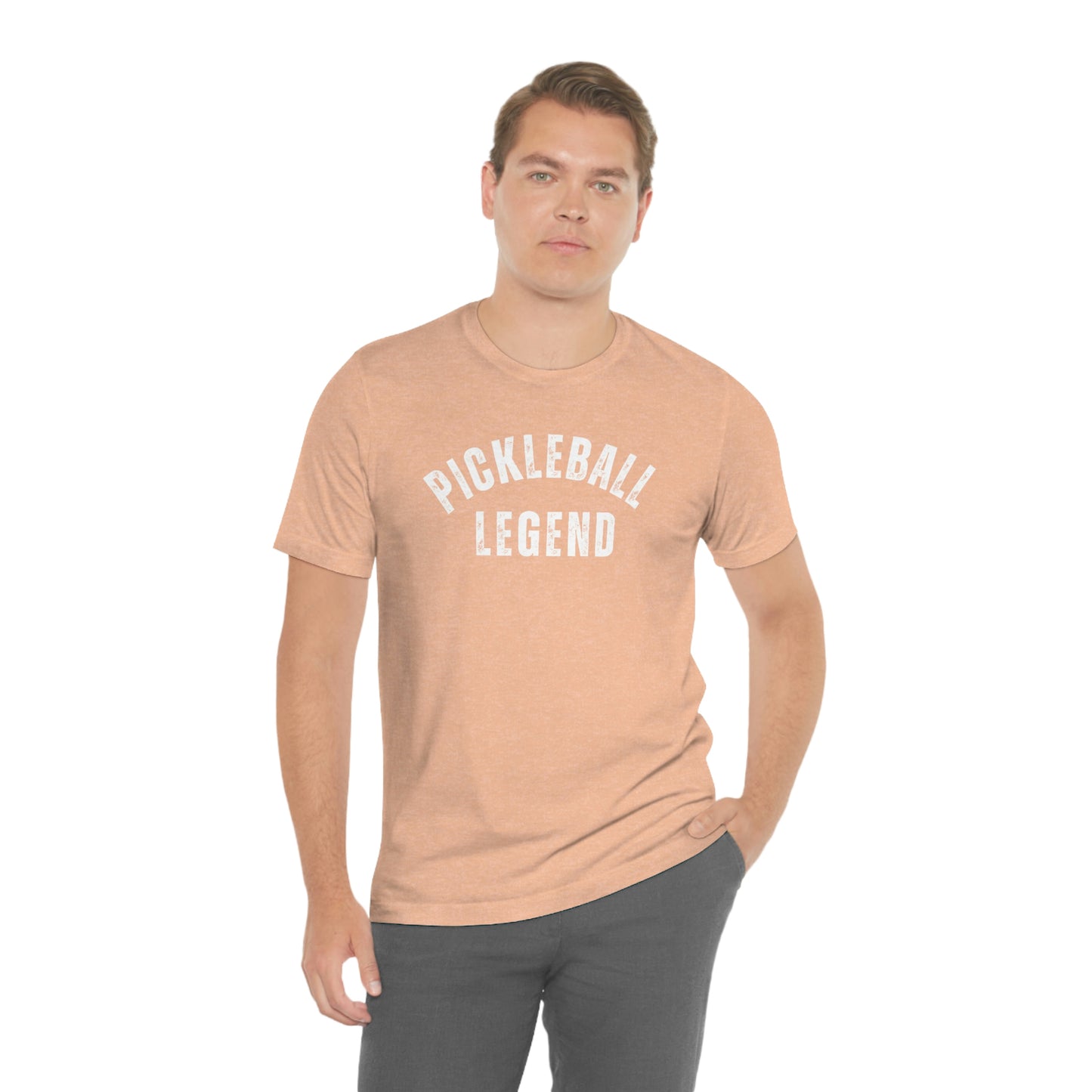 Pickleball Legend.  Unisex Jersey Short Sleeve Tee