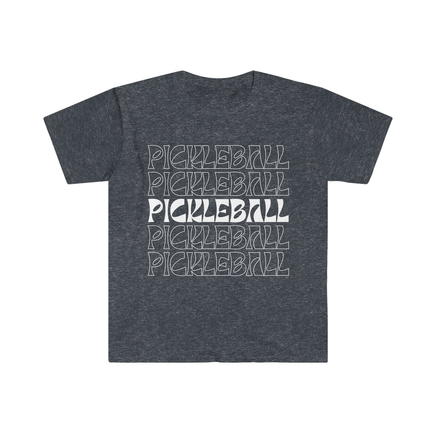 Pickleball Can Not Be Said Enough!  Pickleball Unisex Softstyle T-Shirt for the Pickleball player that loves Pickleball!