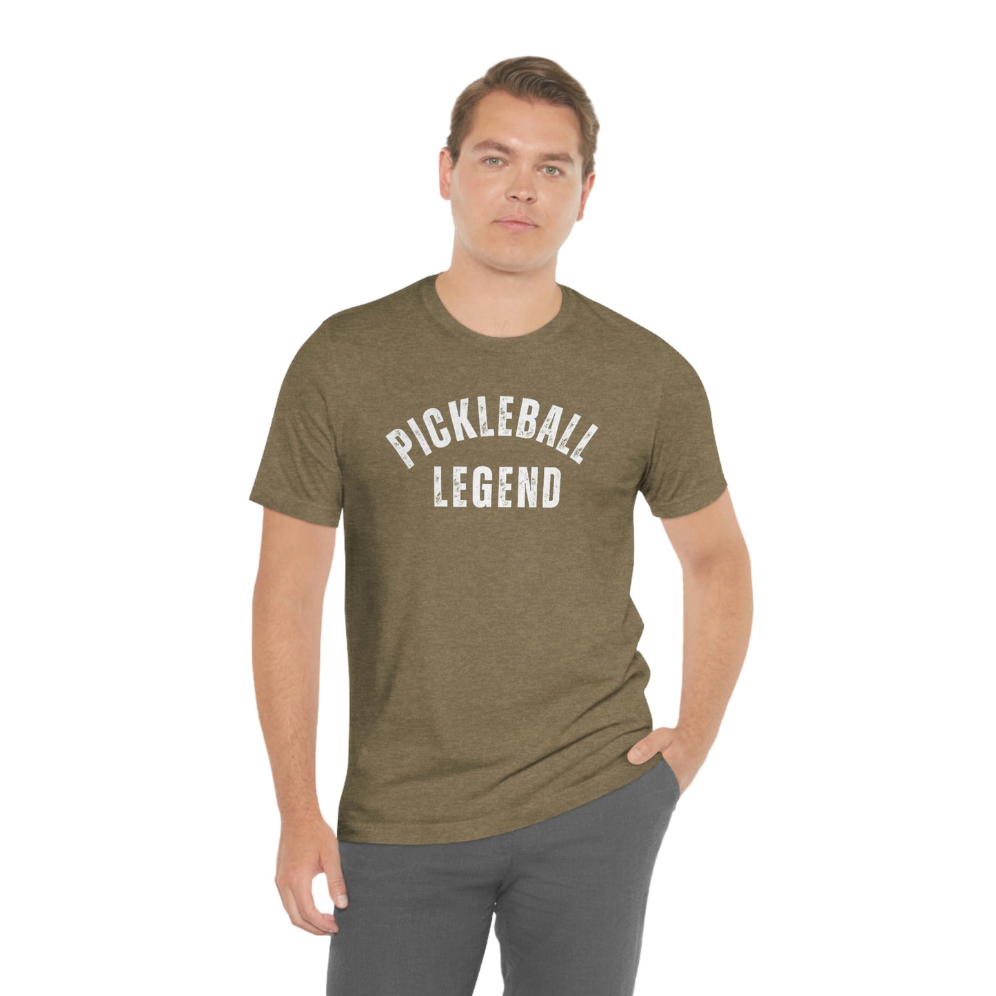 Pickleball Legend.  Unisex Jersey Short Sleeve Tee