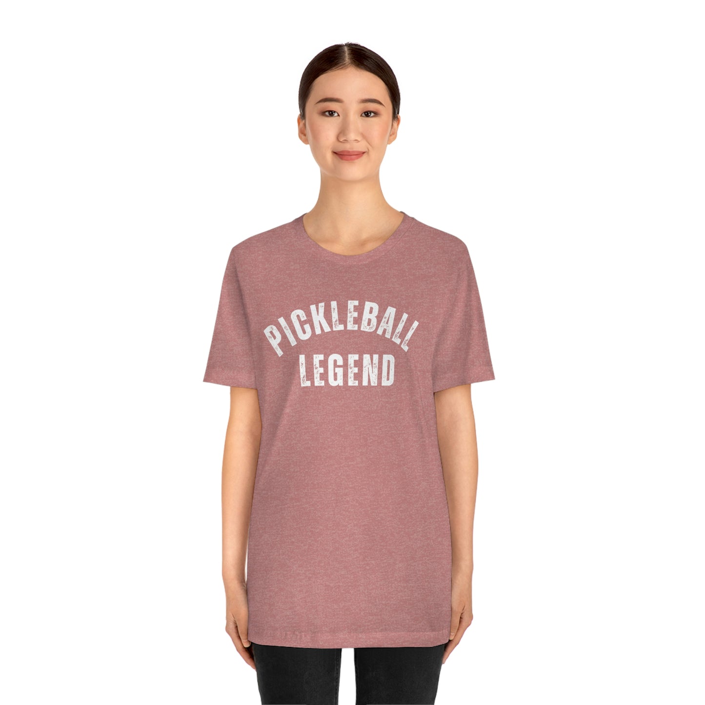 Pickleball Legend.  Unisex Jersey Short Sleeve Tee