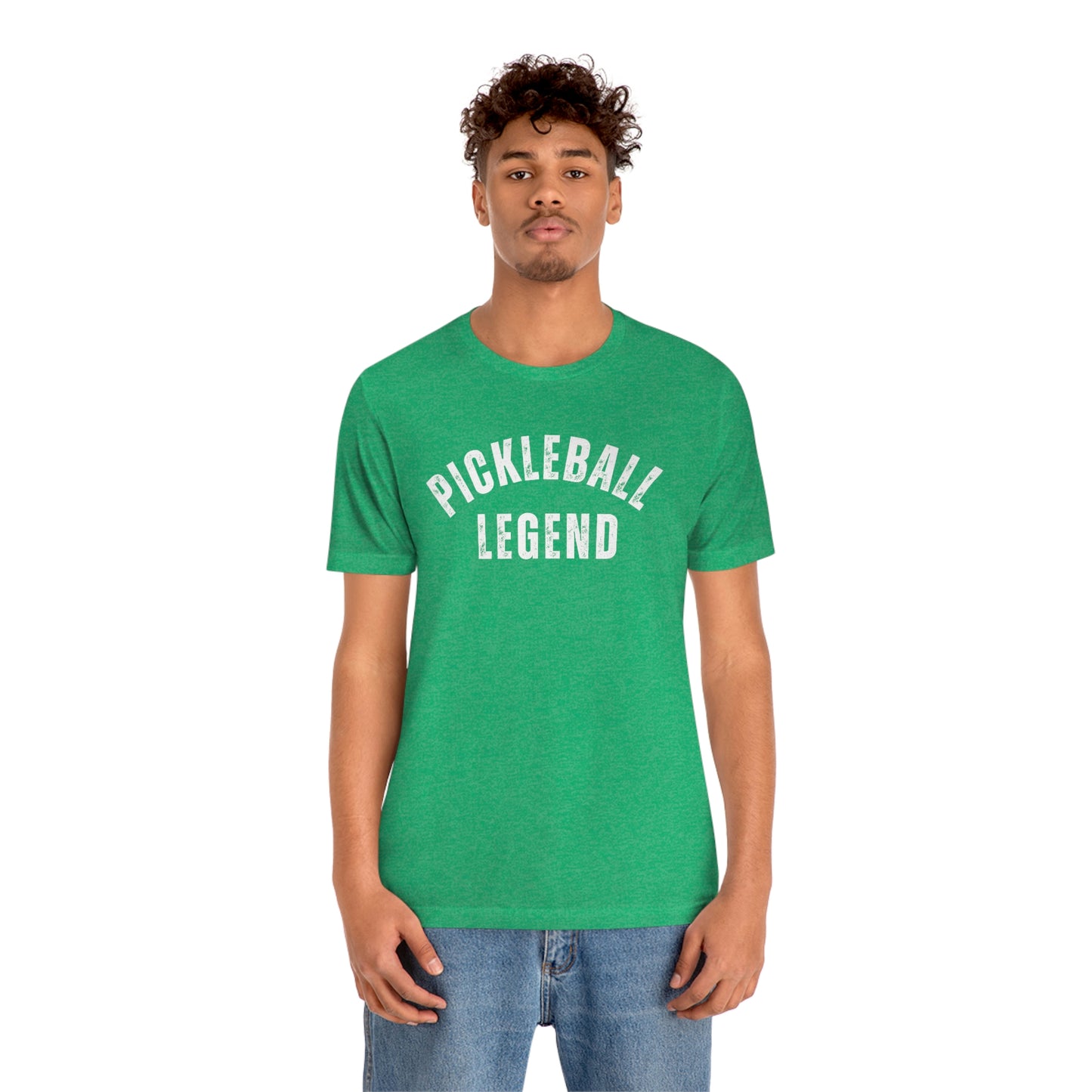 Pickleball Legend.  Unisex Jersey Short Sleeve Tee