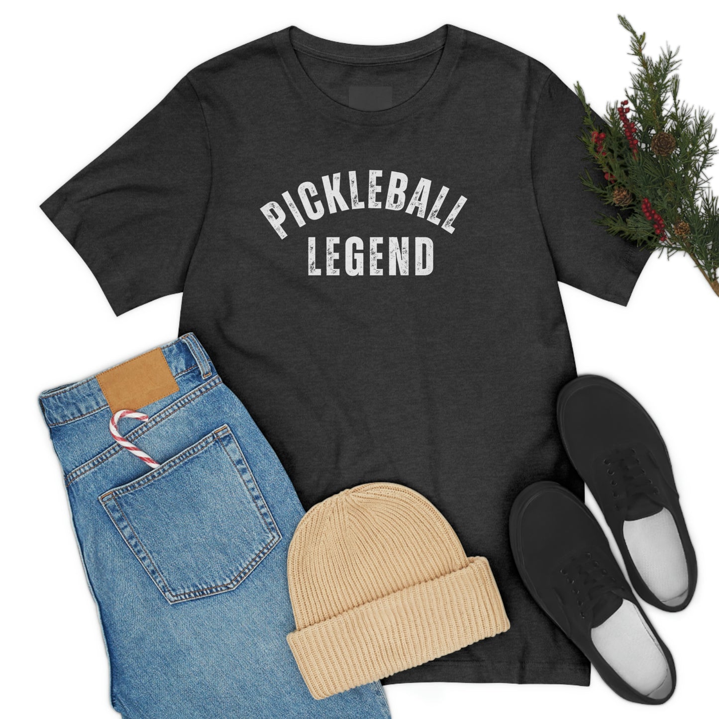 Pickleball Legend.  Unisex Jersey Short Sleeve Tee