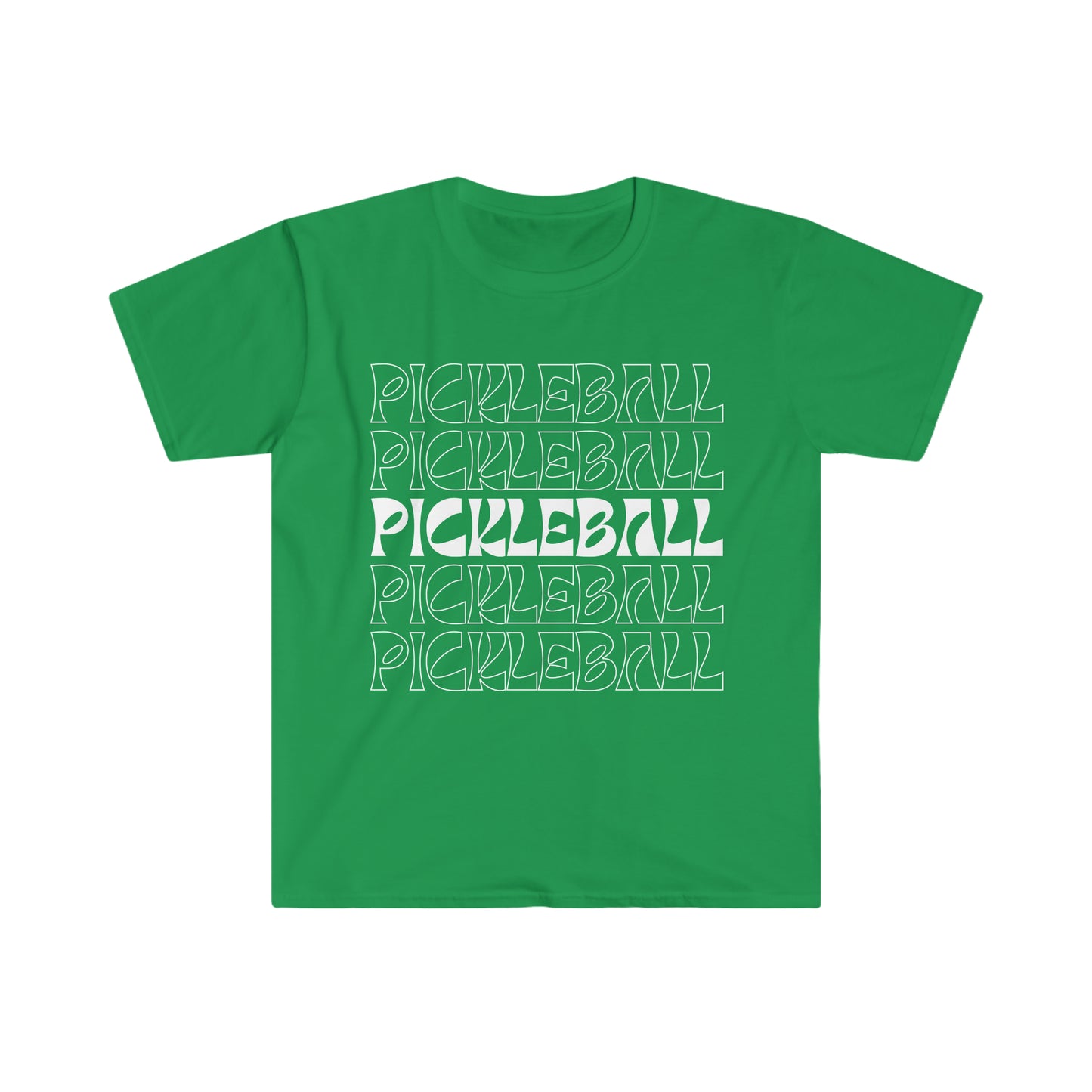 Pickleball Can Not Be Said Enough!  Pickleball Unisex Softstyle T-Shirt for the Pickleball player that loves Pickleball!