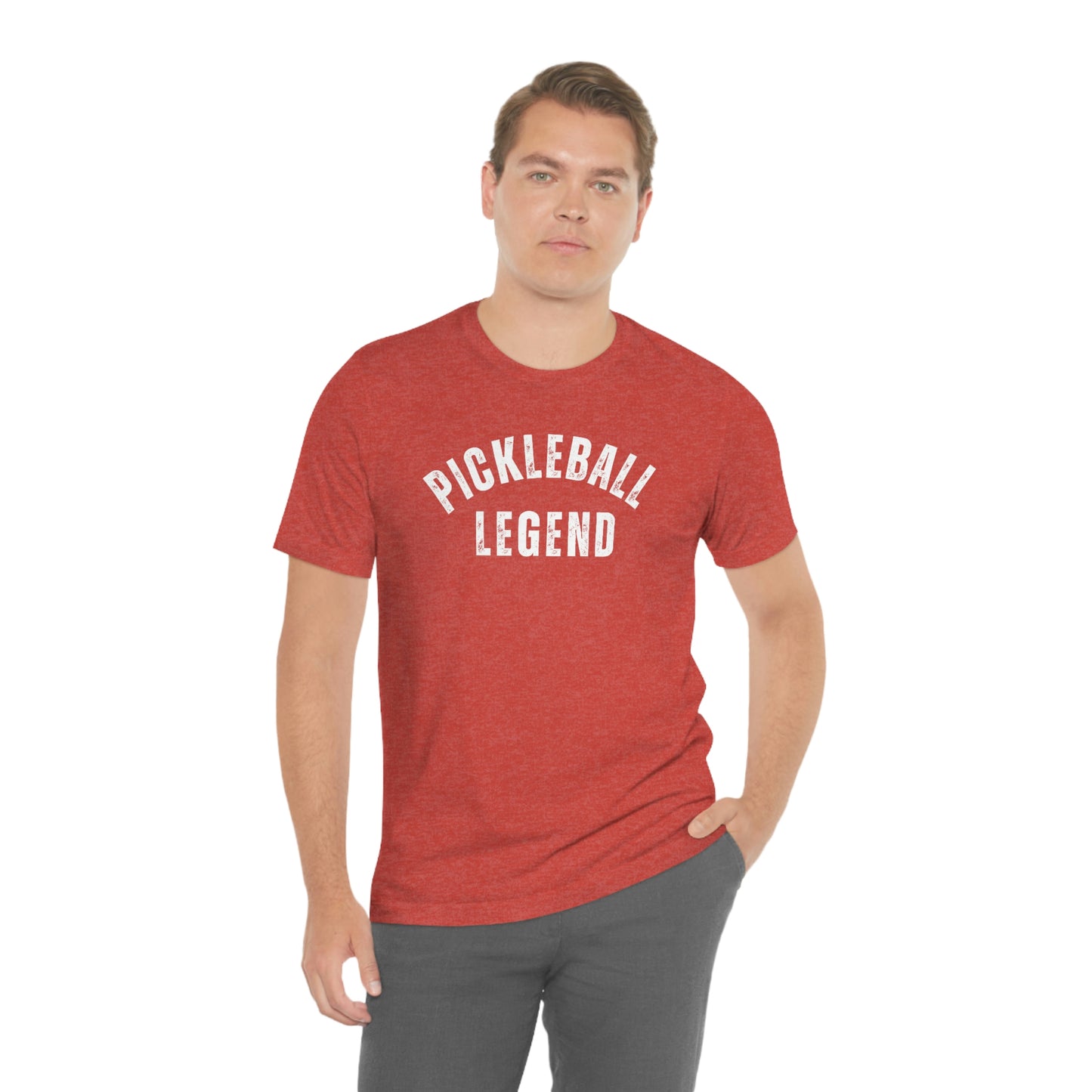 Pickleball Legend.  Unisex Jersey Short Sleeve Tee