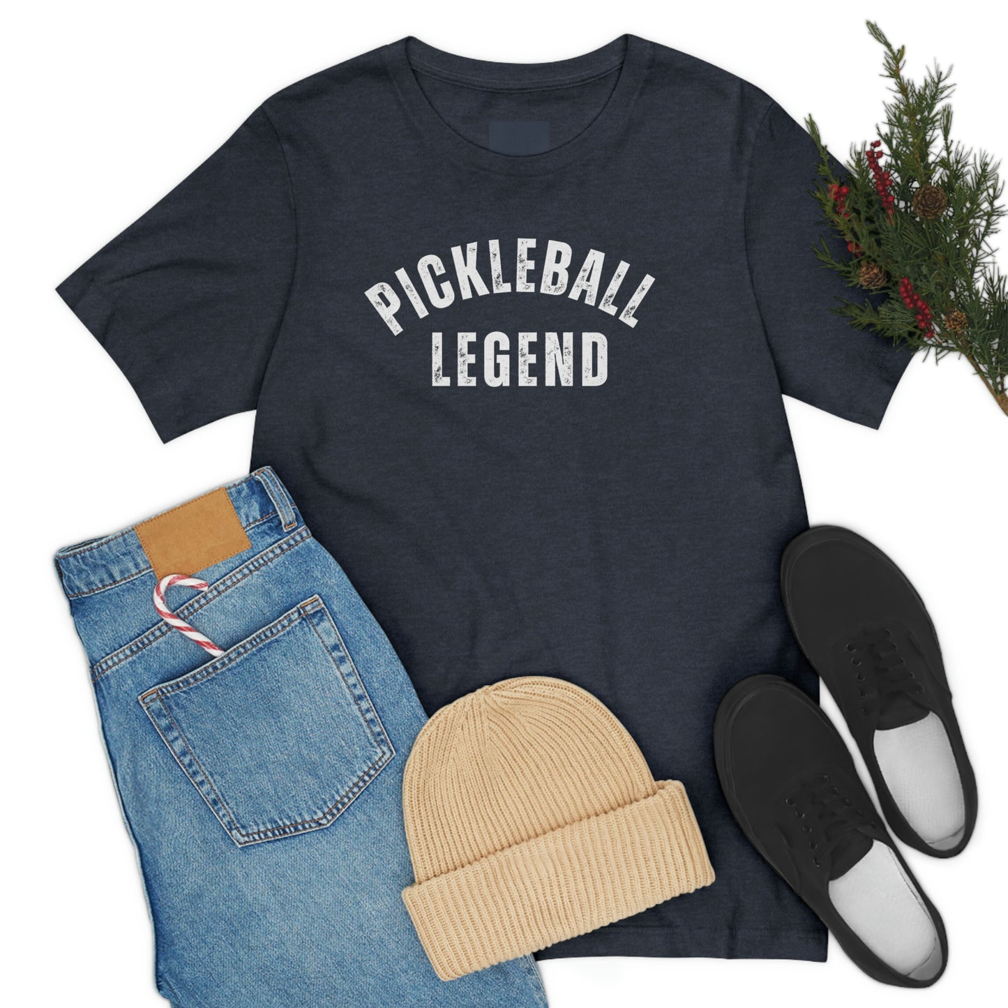 Pickleball Legend.  Unisex Jersey Short Sleeve Tee
