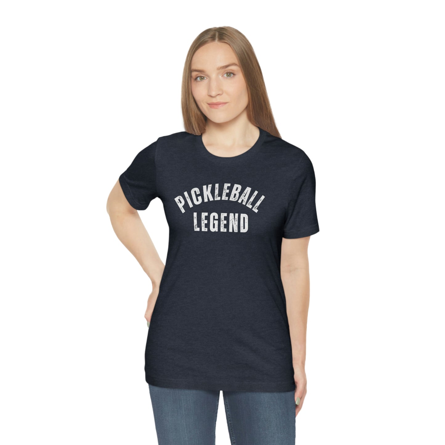 Pickleball Legend.  Unisex Jersey Short Sleeve Tee
