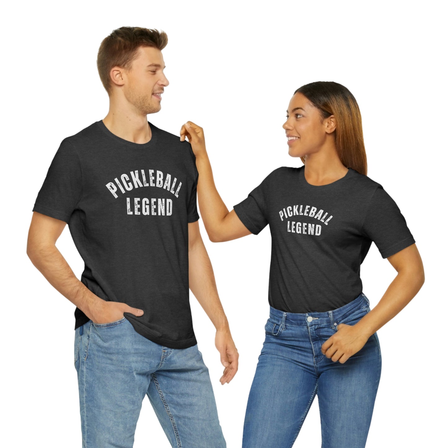 Pickleball Legend.  Unisex Jersey Short Sleeve Tee