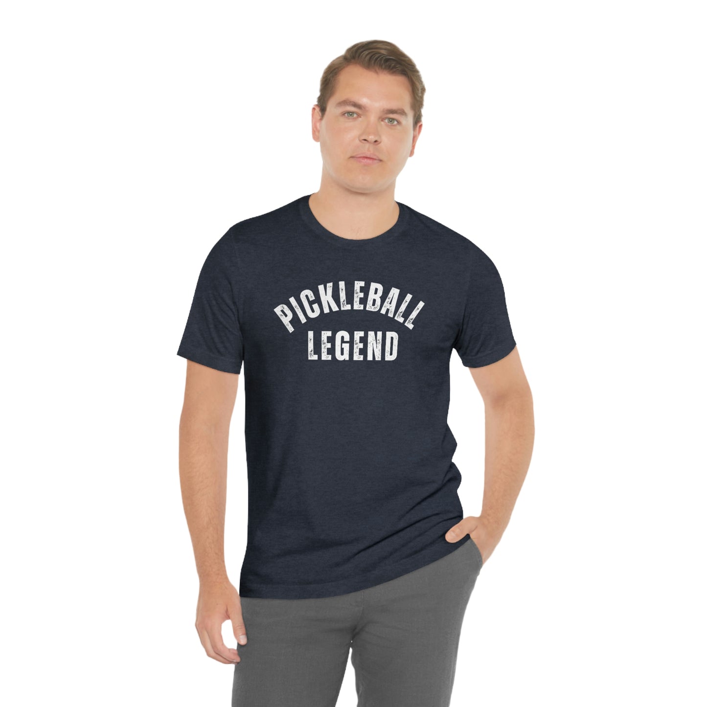 Pickleball Legend.  Unisex Jersey Short Sleeve Tee