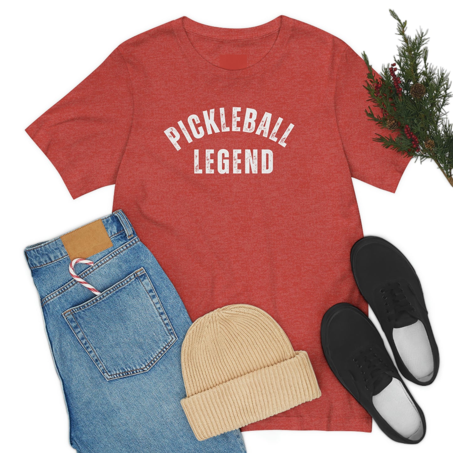 Pickleball Legend.  Unisex Jersey Short Sleeve Tee