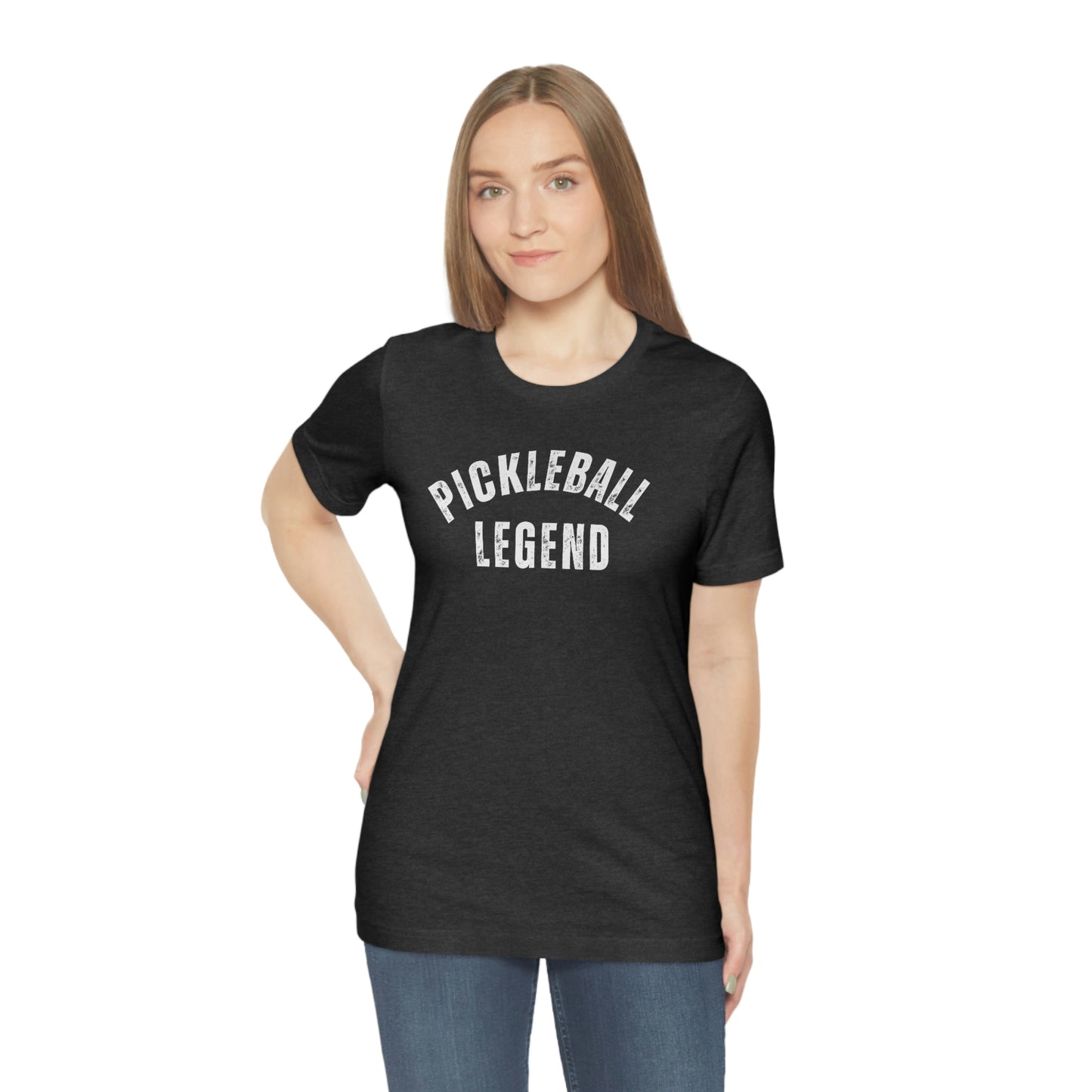 Pickleball Legend.  Unisex Jersey Short Sleeve Tee