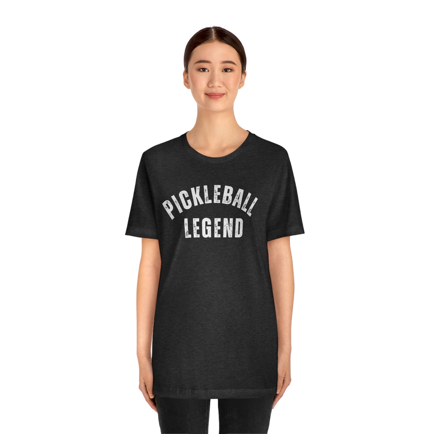 Pickleball Legend.  Unisex Jersey Short Sleeve Tee