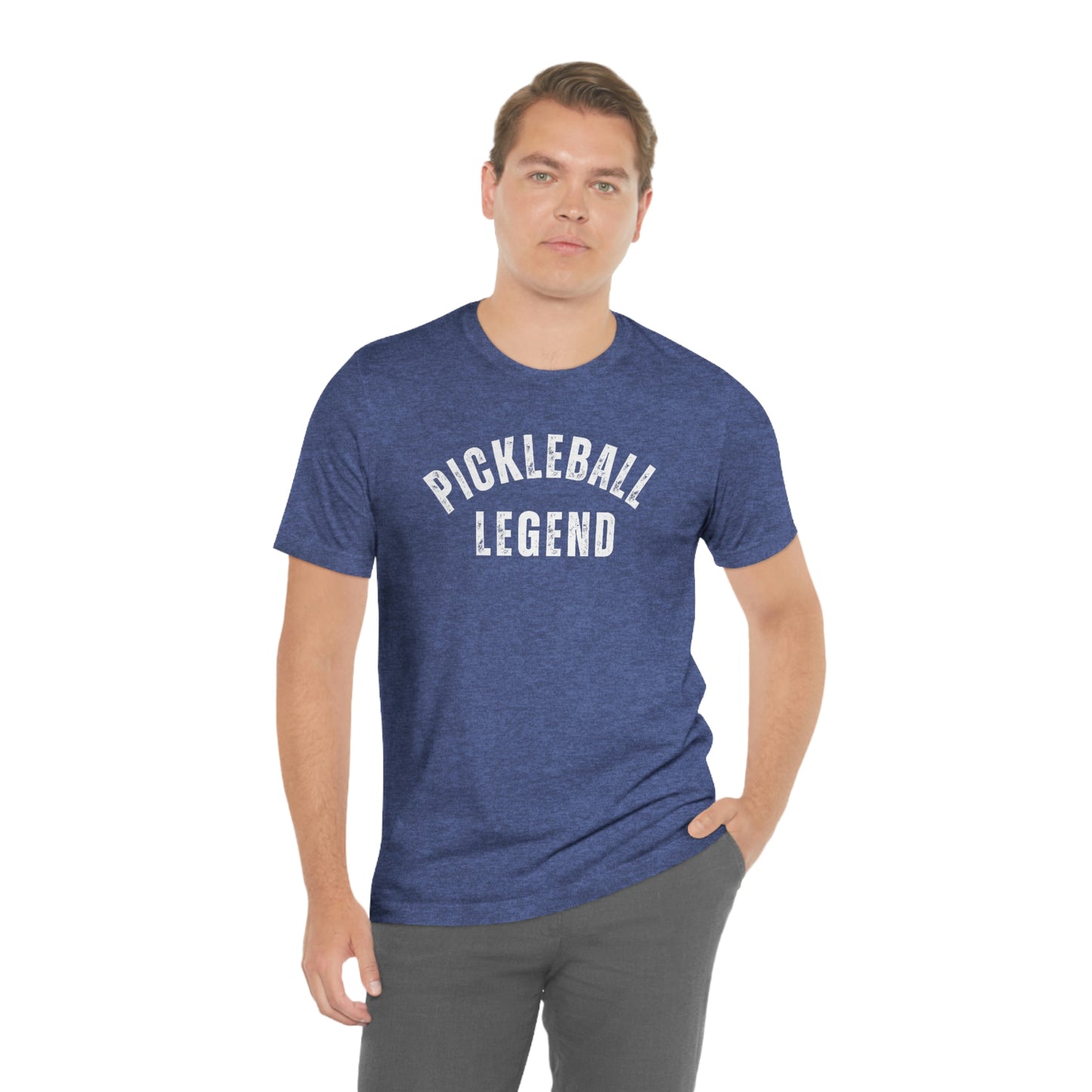 Pickleball Legend.  Unisex Jersey Short Sleeve Tee